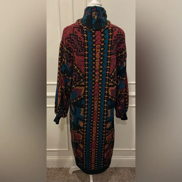 FARM RIO Yawanawa Stripes Sweater Dress - Picture 6 of 8